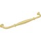 Jeffrey Alexander 12" Center-to-Center Brushed Gold Tiffany Appliance Handle 658-12BG - alternate 4